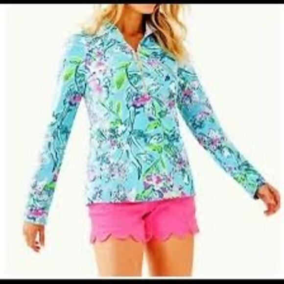 Lilly Pulitzer “Skipper UPF 50 Popover” Size Small - Picture 1 of 6